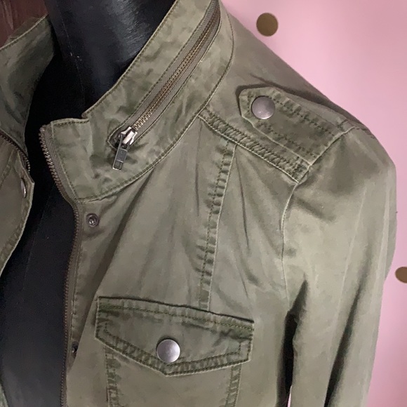 Rubbish Olive Green Jacket Size L - Picture 5 of 10